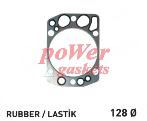Power Gaskets: მასრის სახურავის საფენი სატვირთოსთვის / Power Gaskets: Hub Cap Seal for Heavy-Duty Trucks